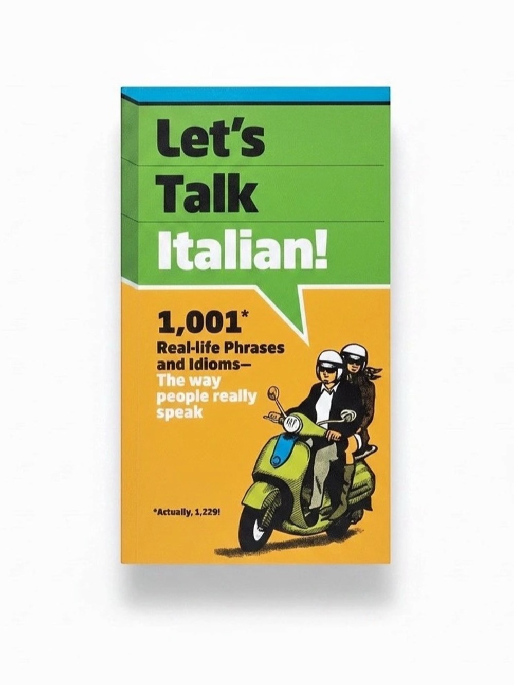 Fall River Press Let's Talk Italian! Italian Phrase Guide Book